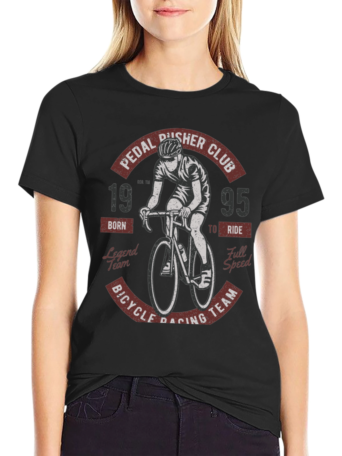 Pedal Pusher Cycling Club Graphic T-Shirt