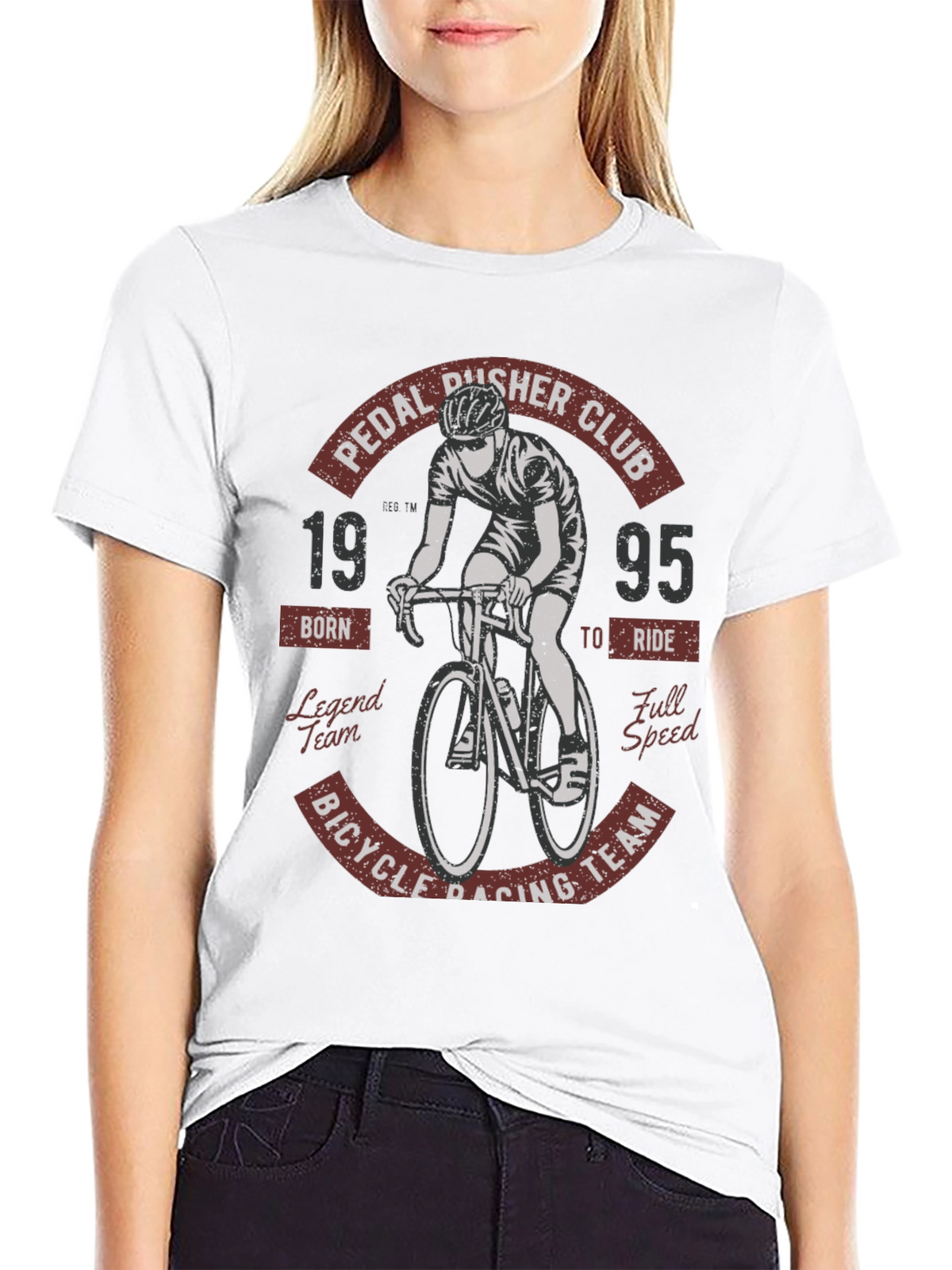 Pedal Pusher Cycling Club Graphic T-Shirt