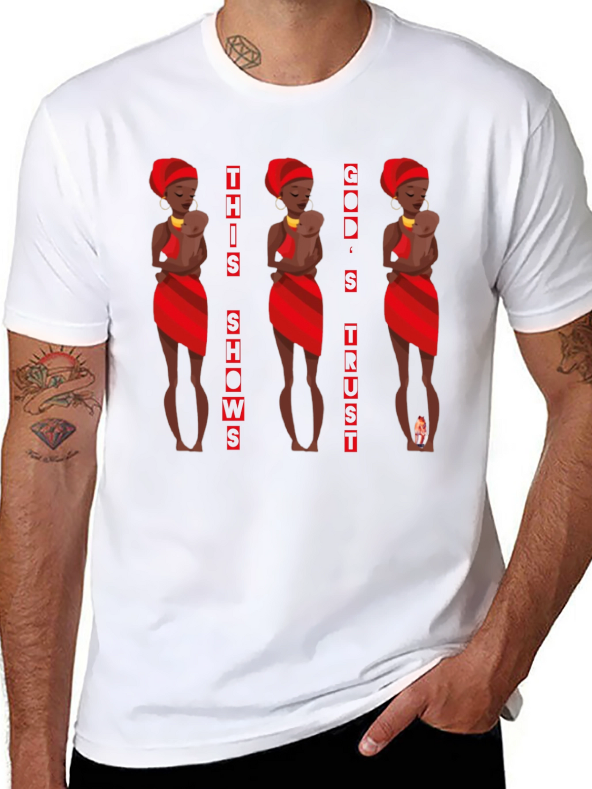 Gods Trust Graphic T-Shirt