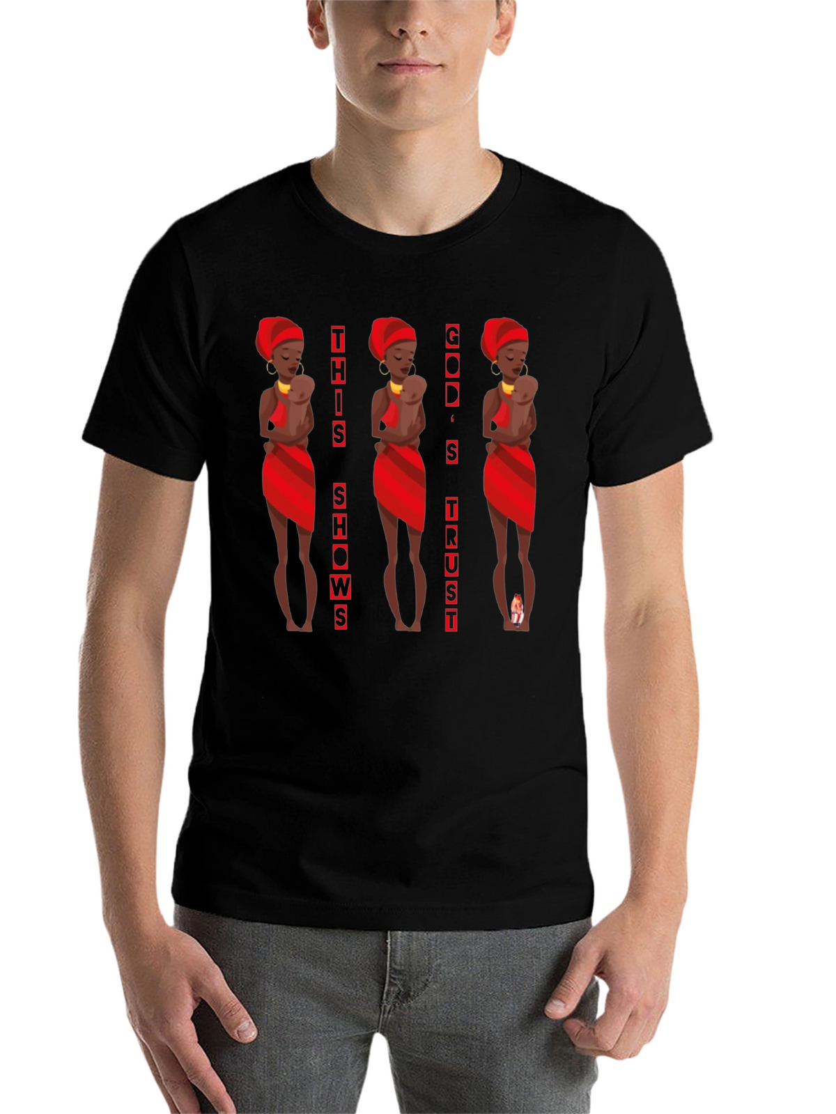 Gods Trust Graphic T-Shirt