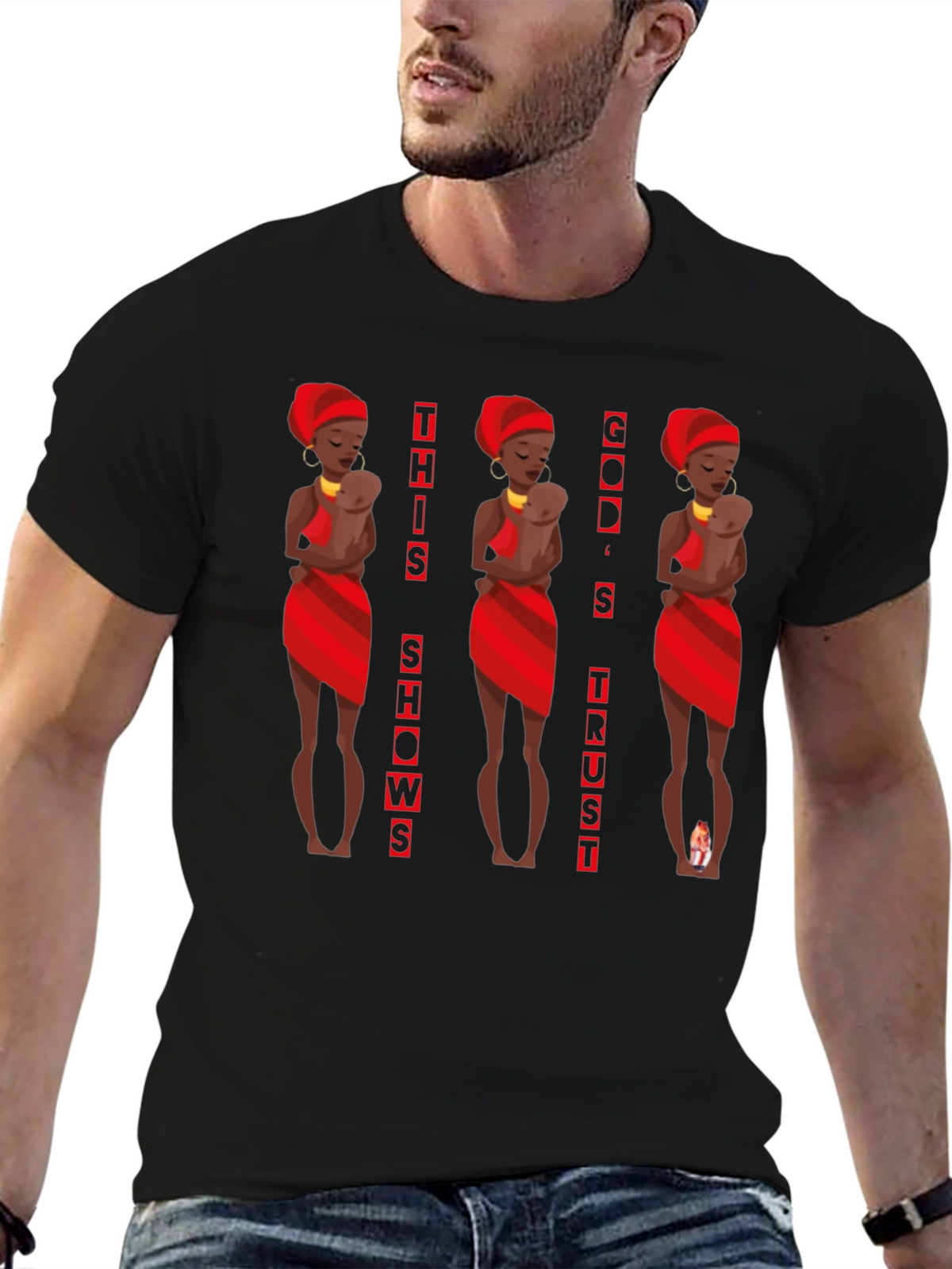 Gods Trust Graphic T-Shirt