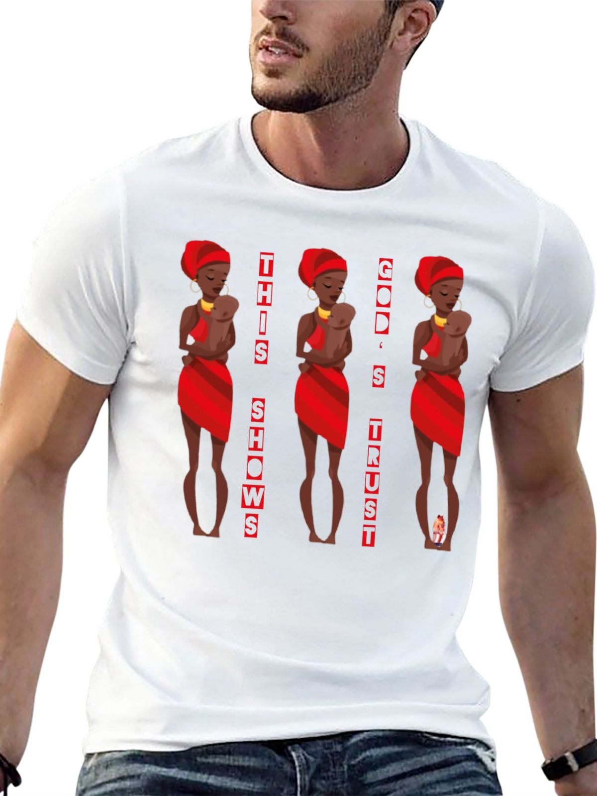 Gods Trust Graphic T-Shirt
