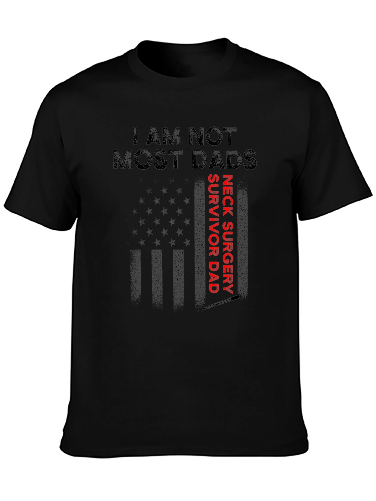 Neck Surgery Survivor Dad T-Shirt