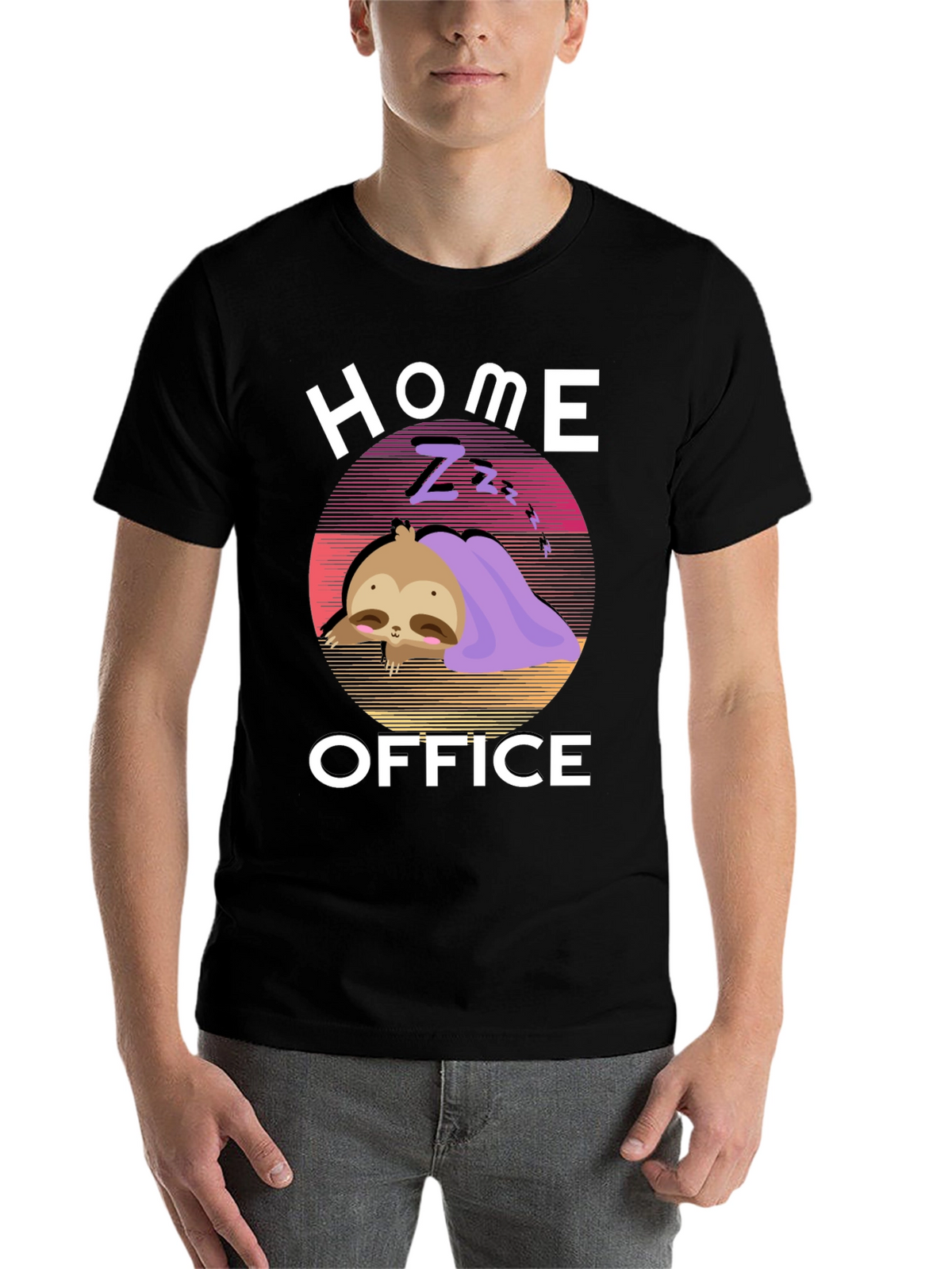 Home Office Sloth Tee