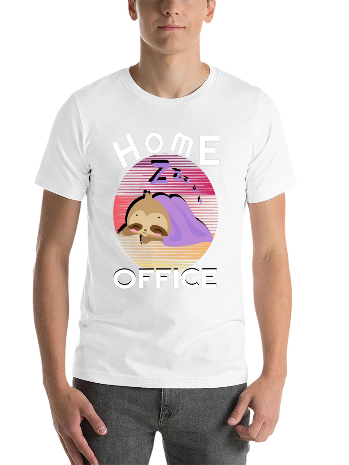 Home Office Sloth Tee