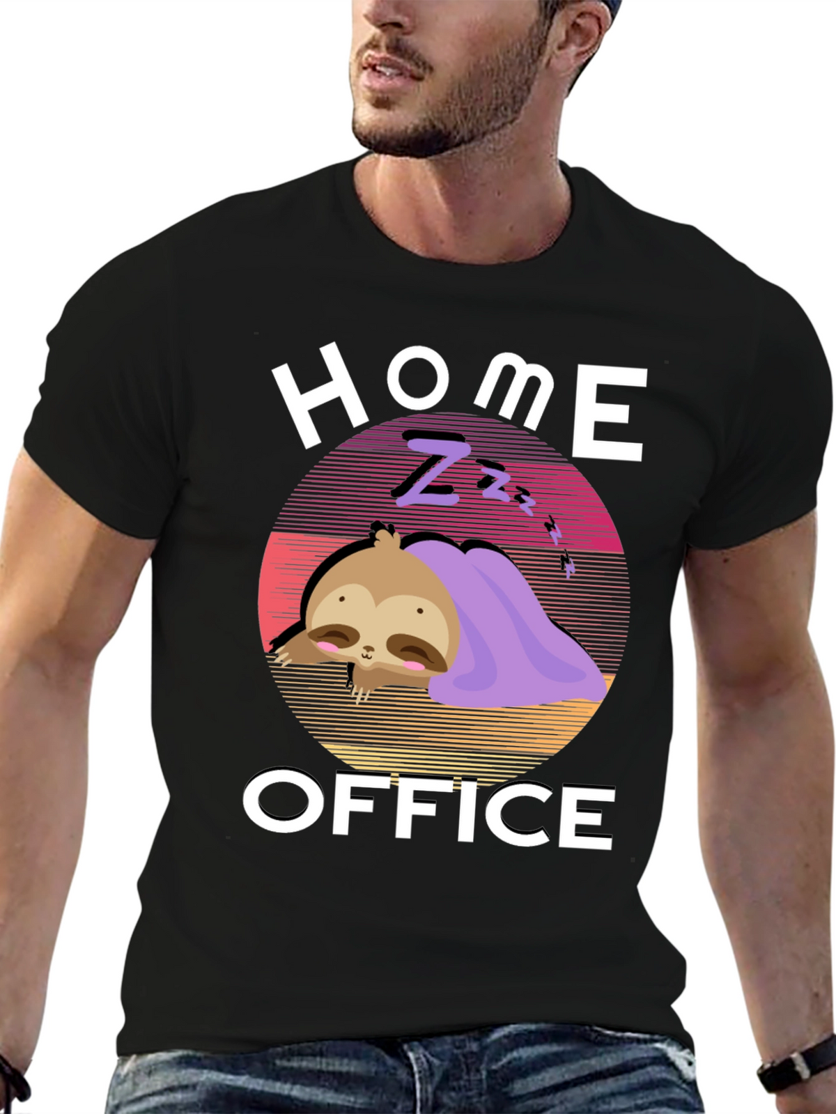 Home Office Sloth Tee