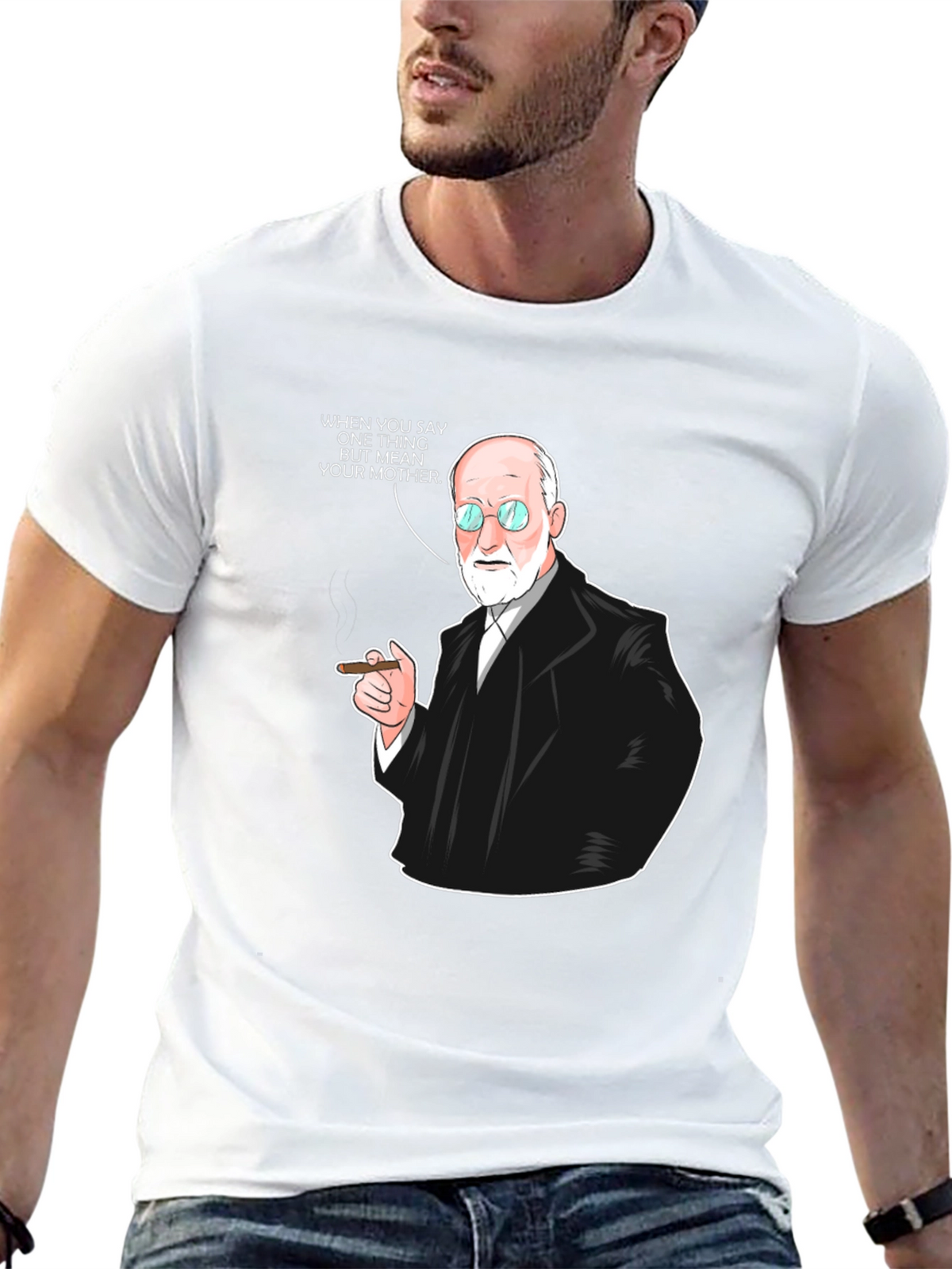 Freud T-Shirt: Funny Psychoanalysis Humor Tee