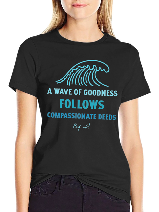 Wave of Goodness Graphic T-Shirt