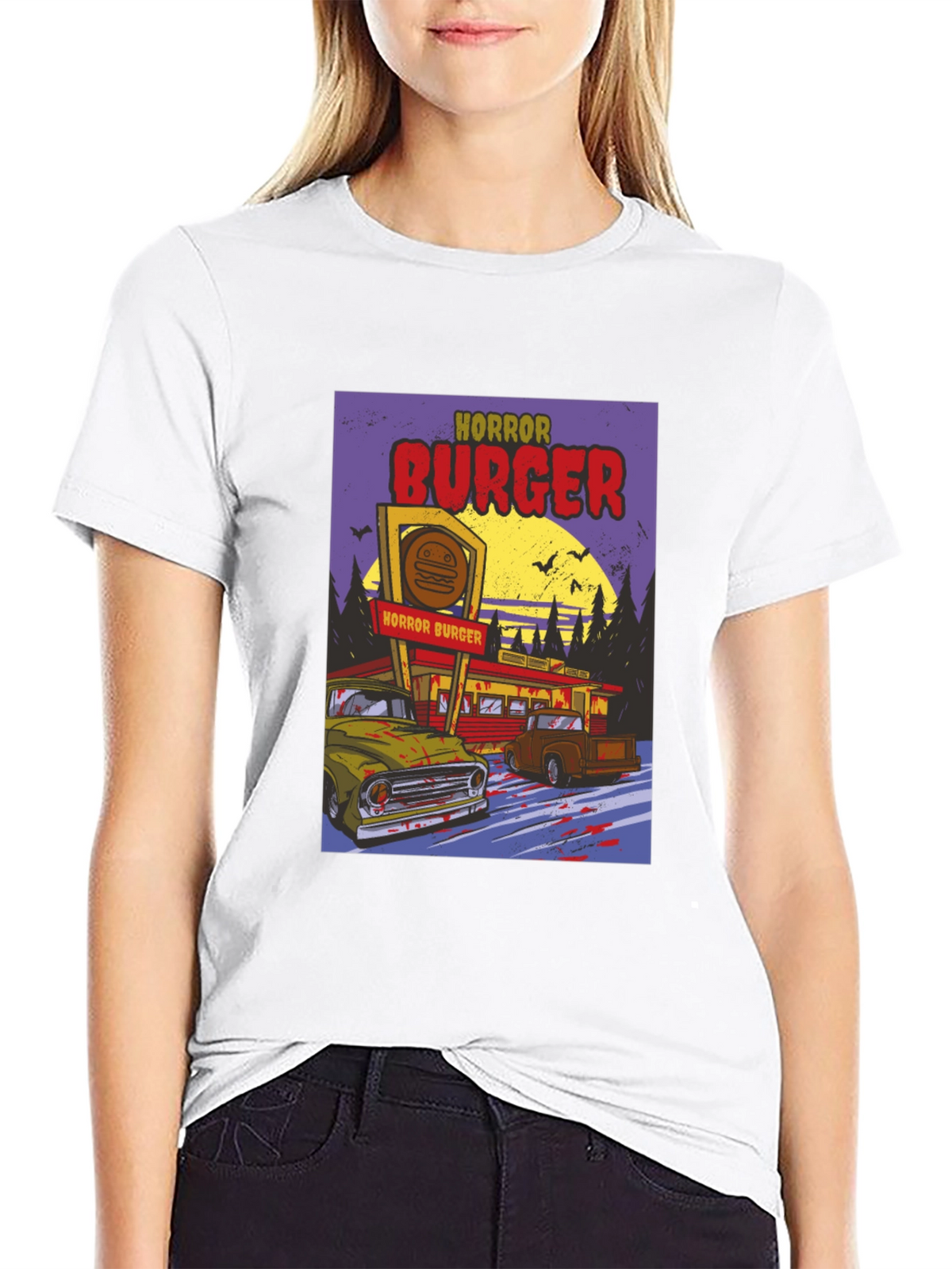 Horror Burger Graphic Tee