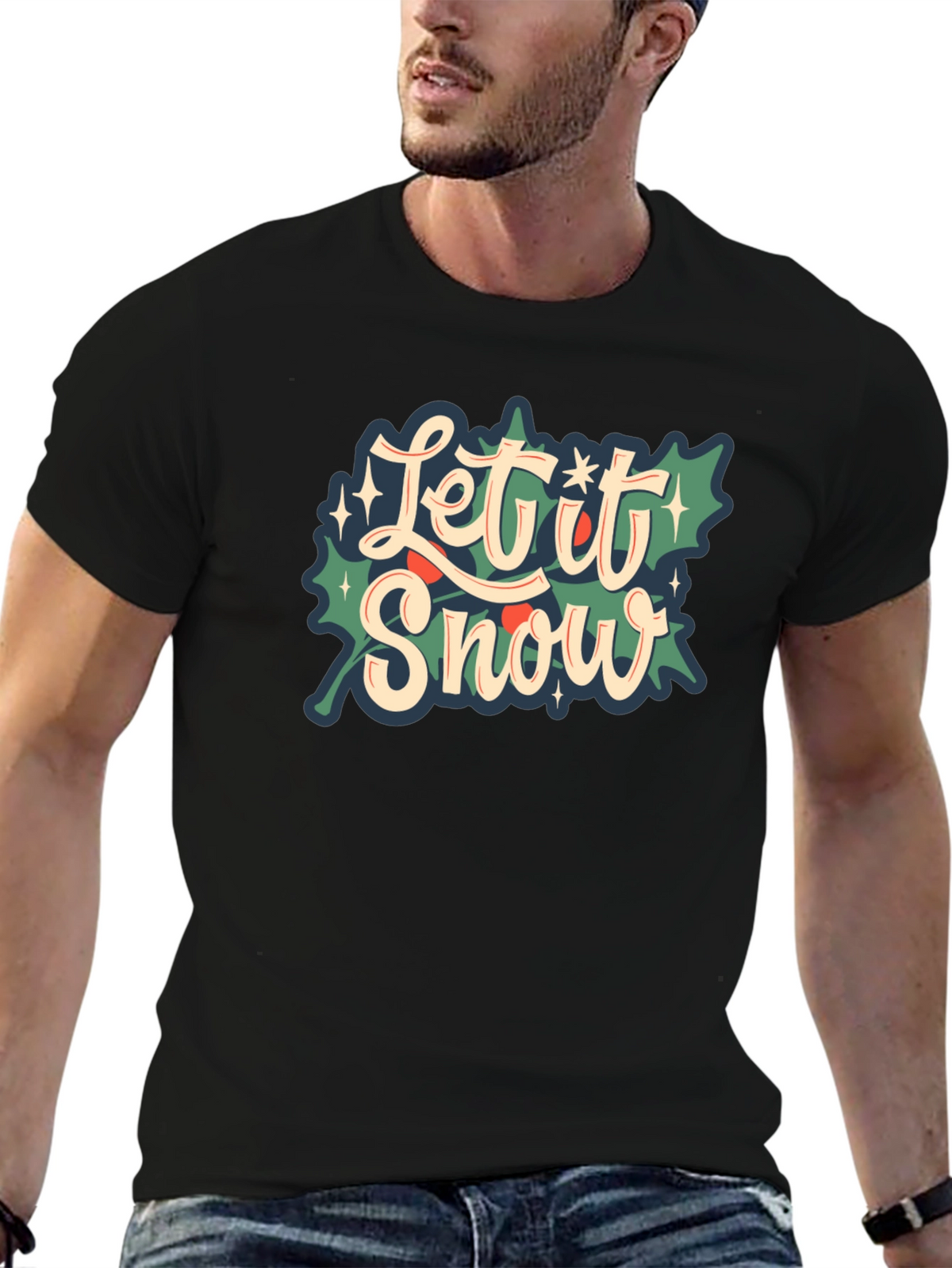 Let it Snow Holiday Graphic Tee