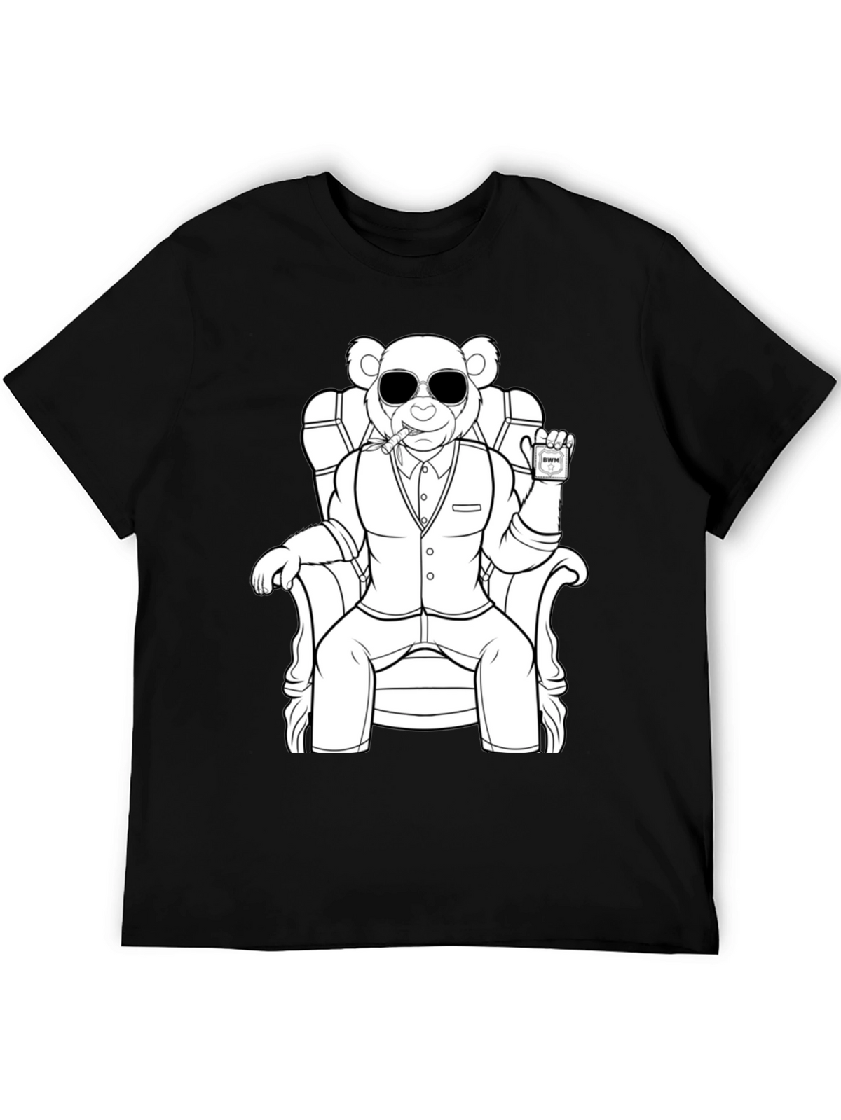 Cool Bear in Suit Graphic Tee - Unisex
