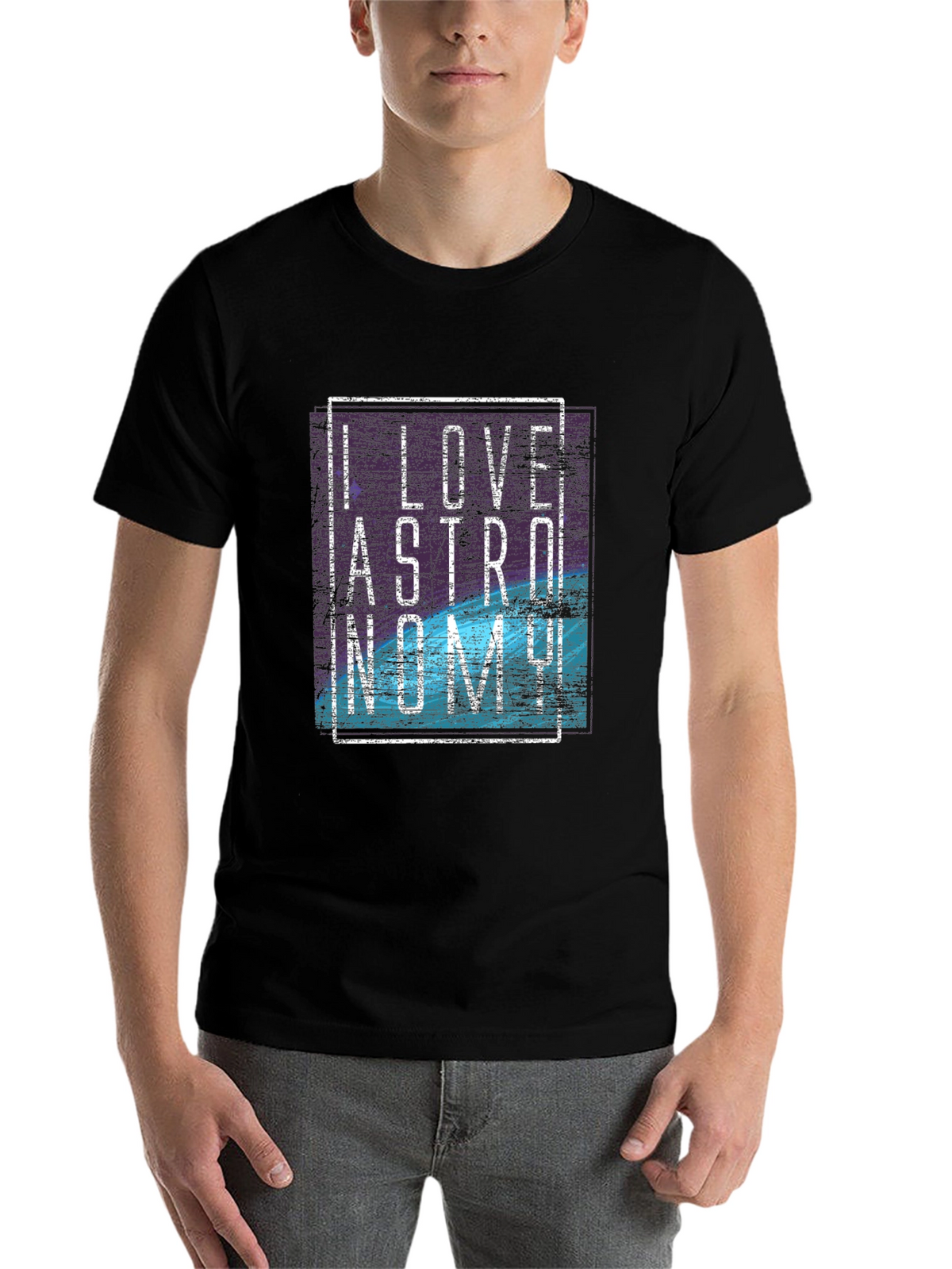 I Love Astronomy Graphic T-Shirt