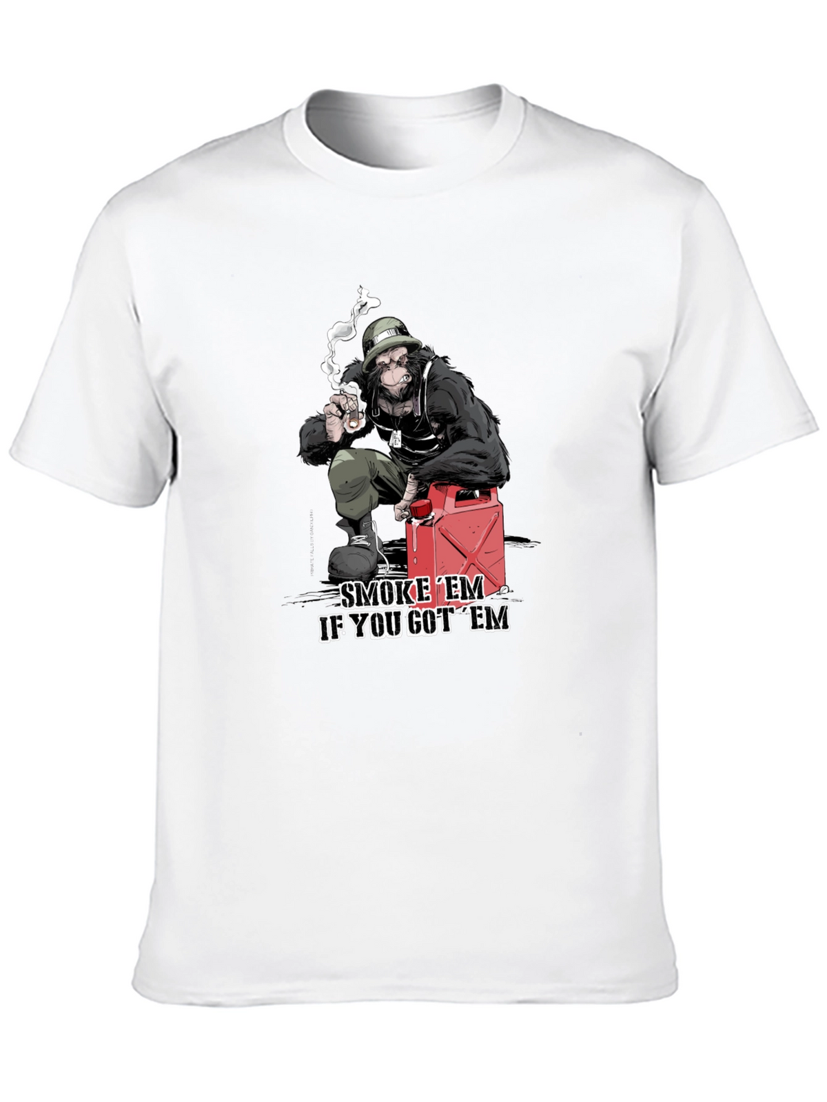 Smoke Em Gorilla Graphic Tee