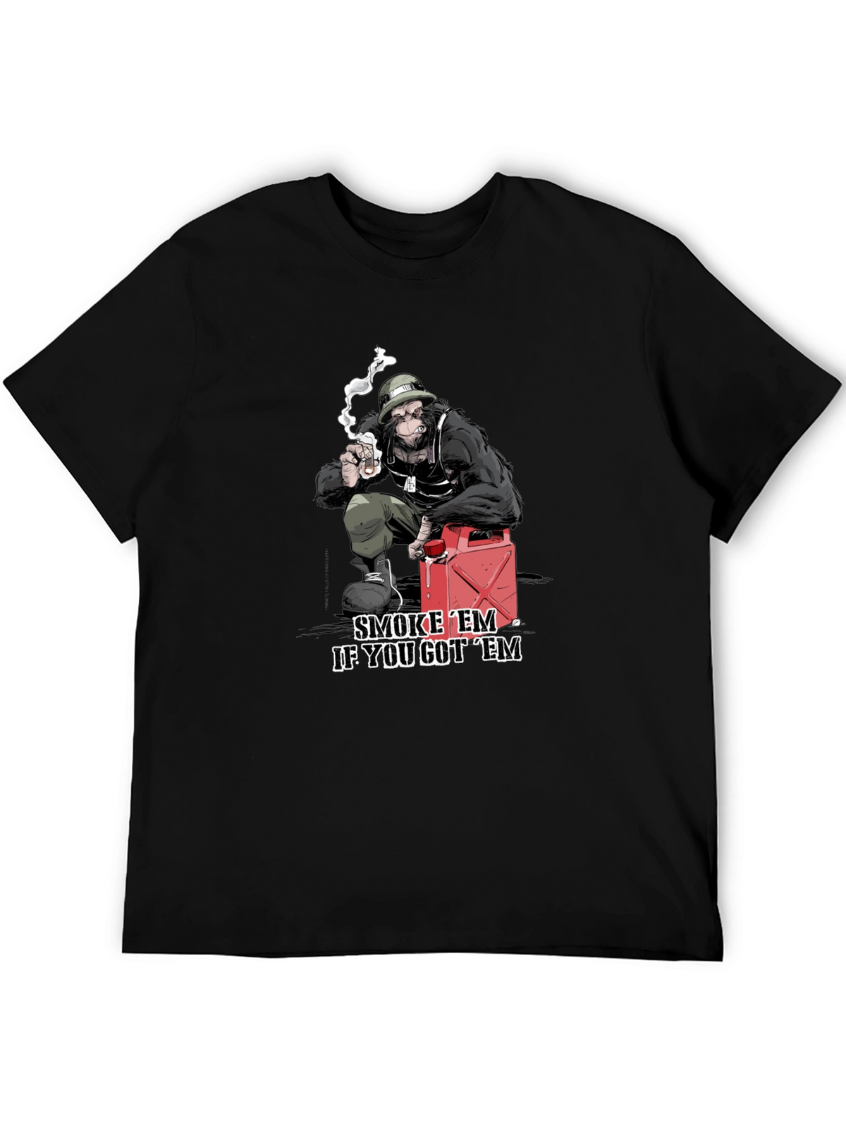 Smoke Em Gorilla Graphic Tee