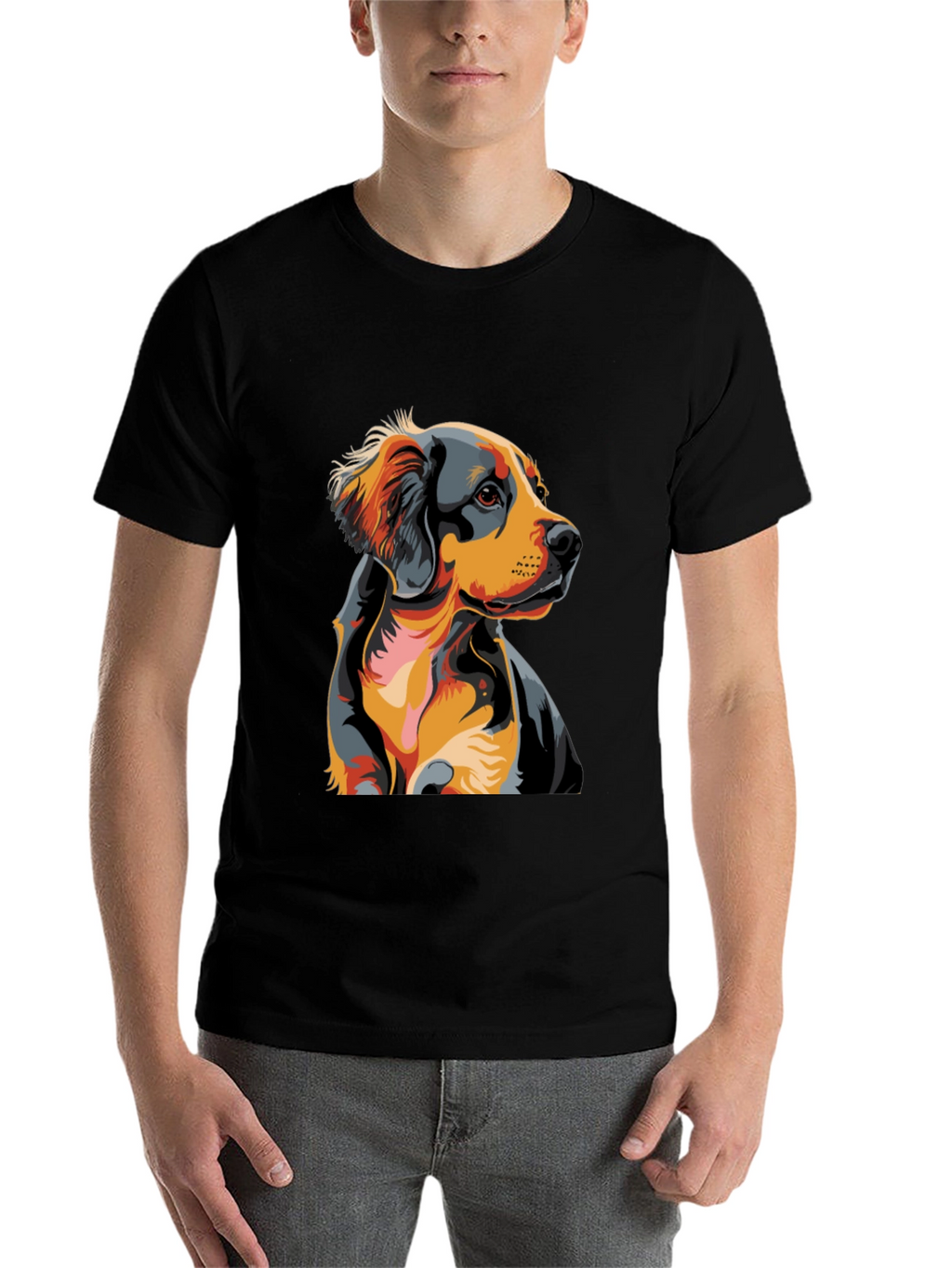Dog Art Graphic Tee