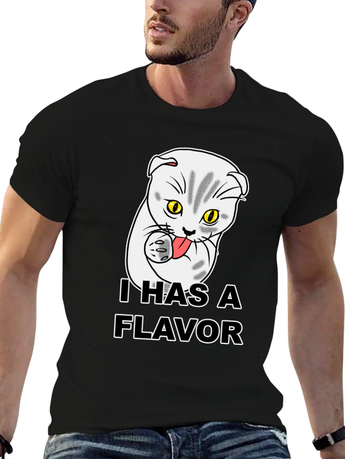 I Has A Flavor Funny Cat T-Shirt