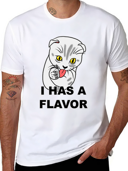 I Has A Flavor Funny Cat T-Shirt