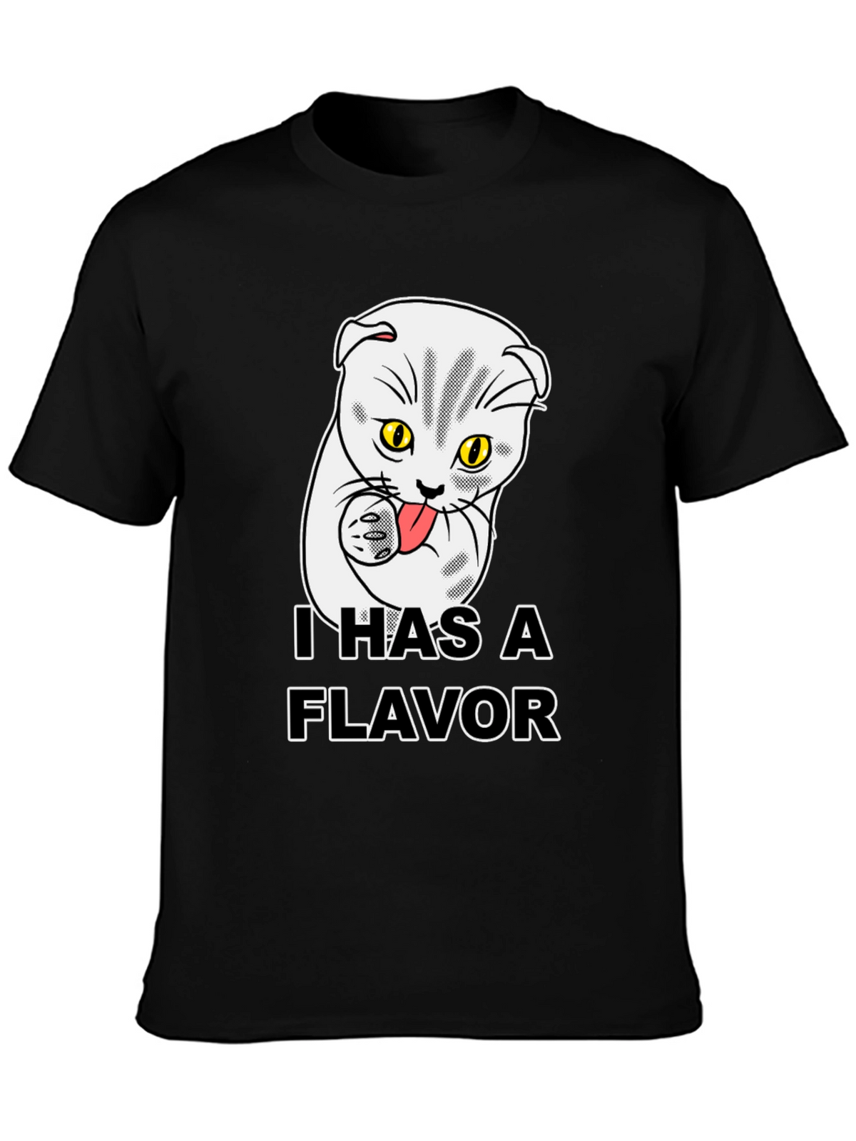 I Has A Flavor Funny Cat T-Shirt