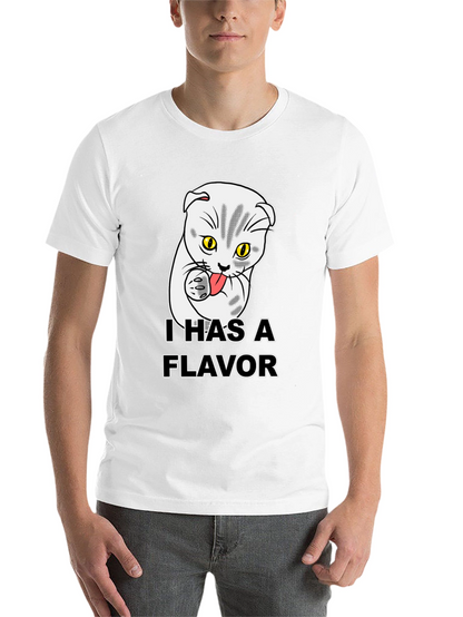 I Has A Flavor Funny Cat T-Shirt