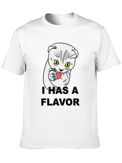 I Has A Flavor Funny Cat T-Shirt