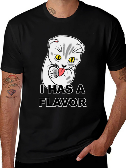 I Has A Flavor Funny Cat T-Shirt