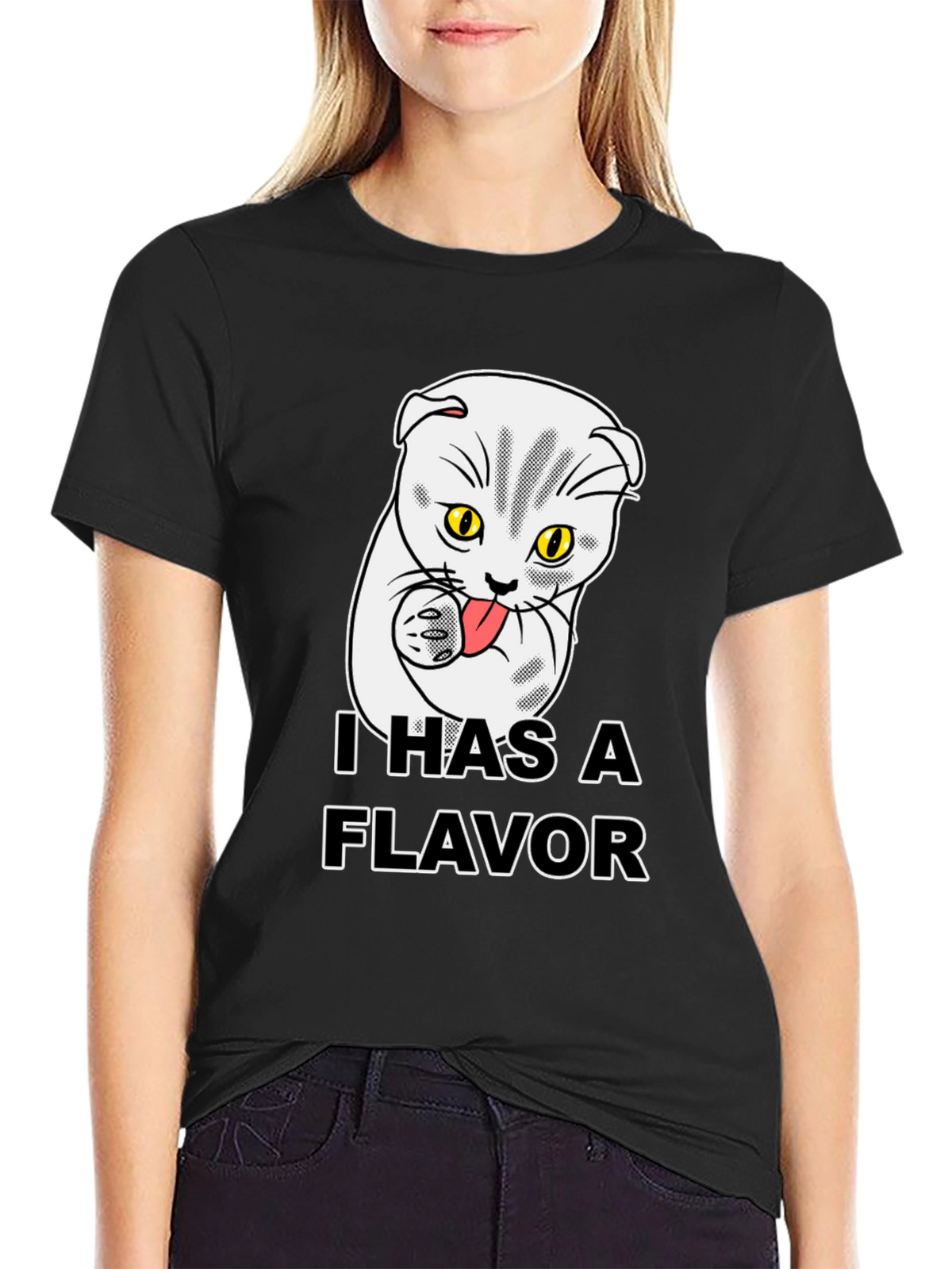 I Has A Flavor Funny Cat T-Shirt