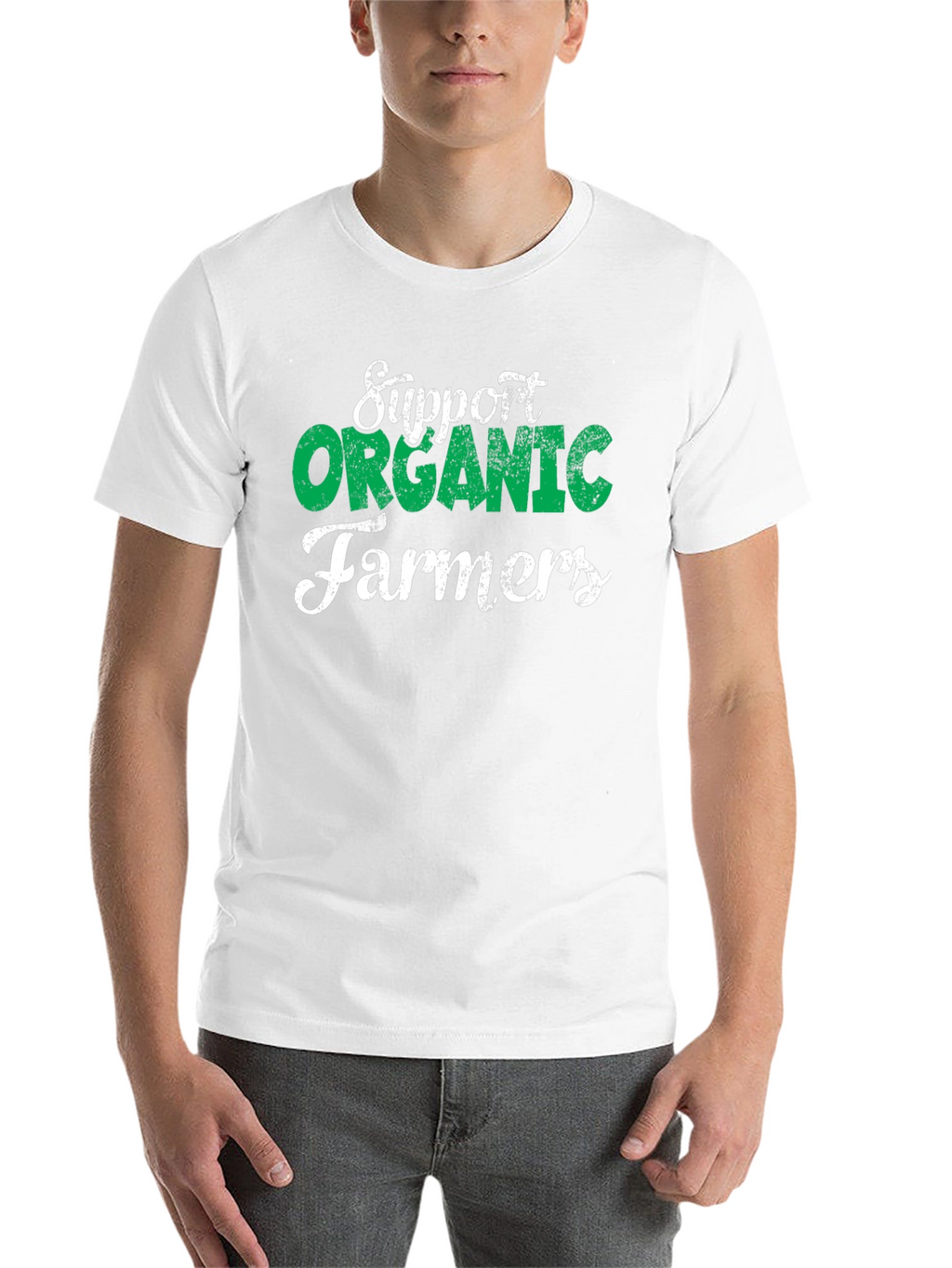 Support Organic Farmers Graphic Tee