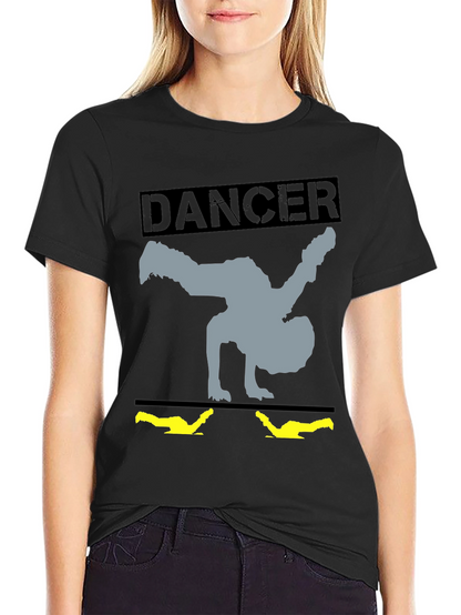 Dancer Graphic Tee - Breakdance Style