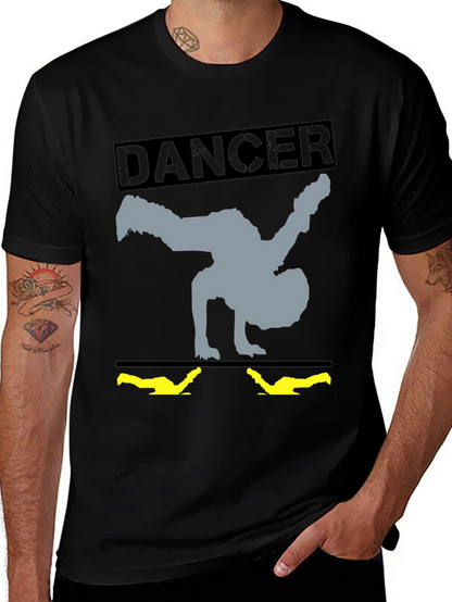 Dancer Graphic Tee - Breakdance Style
