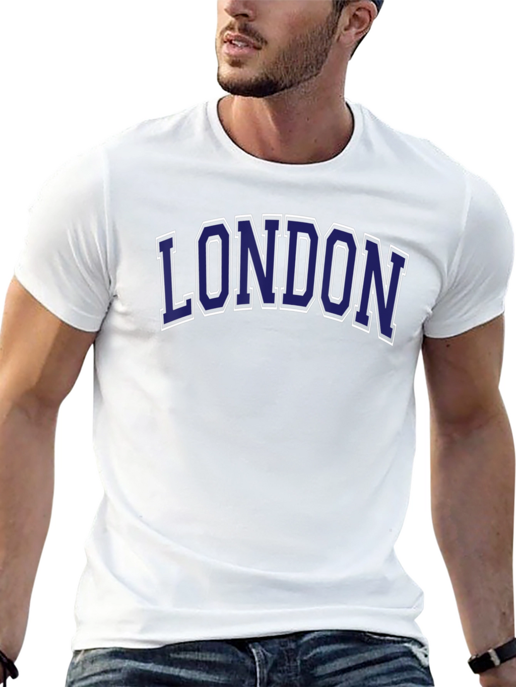 London Graphic Tee - Casual Short Sleeve T-Shirt