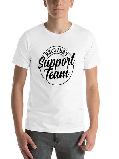 Recovery Support Team Black T-Shirt