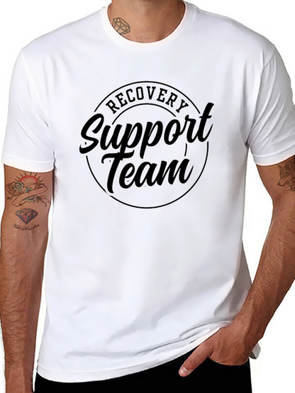 Recovery Support Team Black T-Shirt