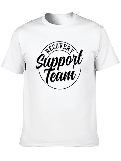 Recovery Support Team Black T-Shirt