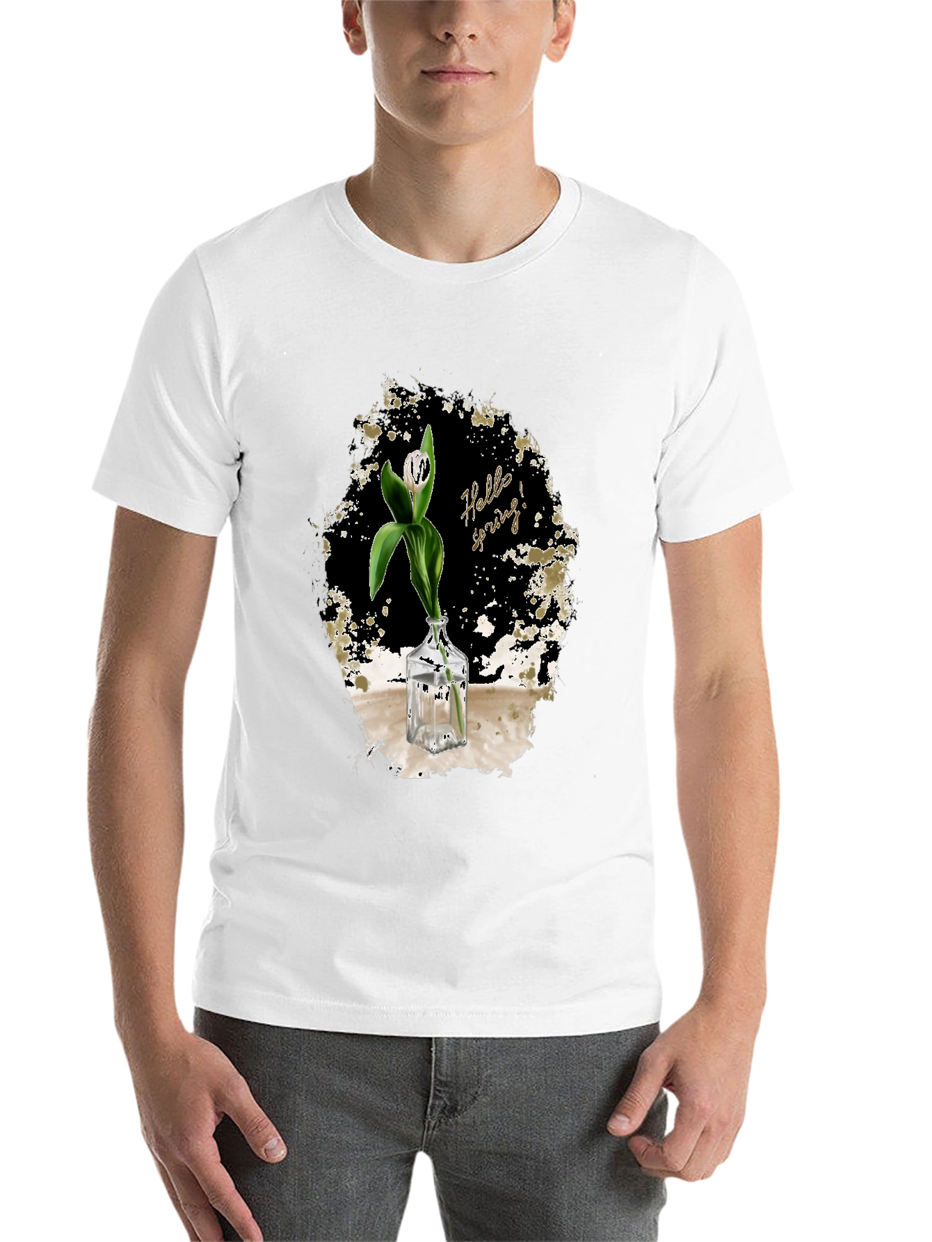 Hello Spring Floral T-Shirt