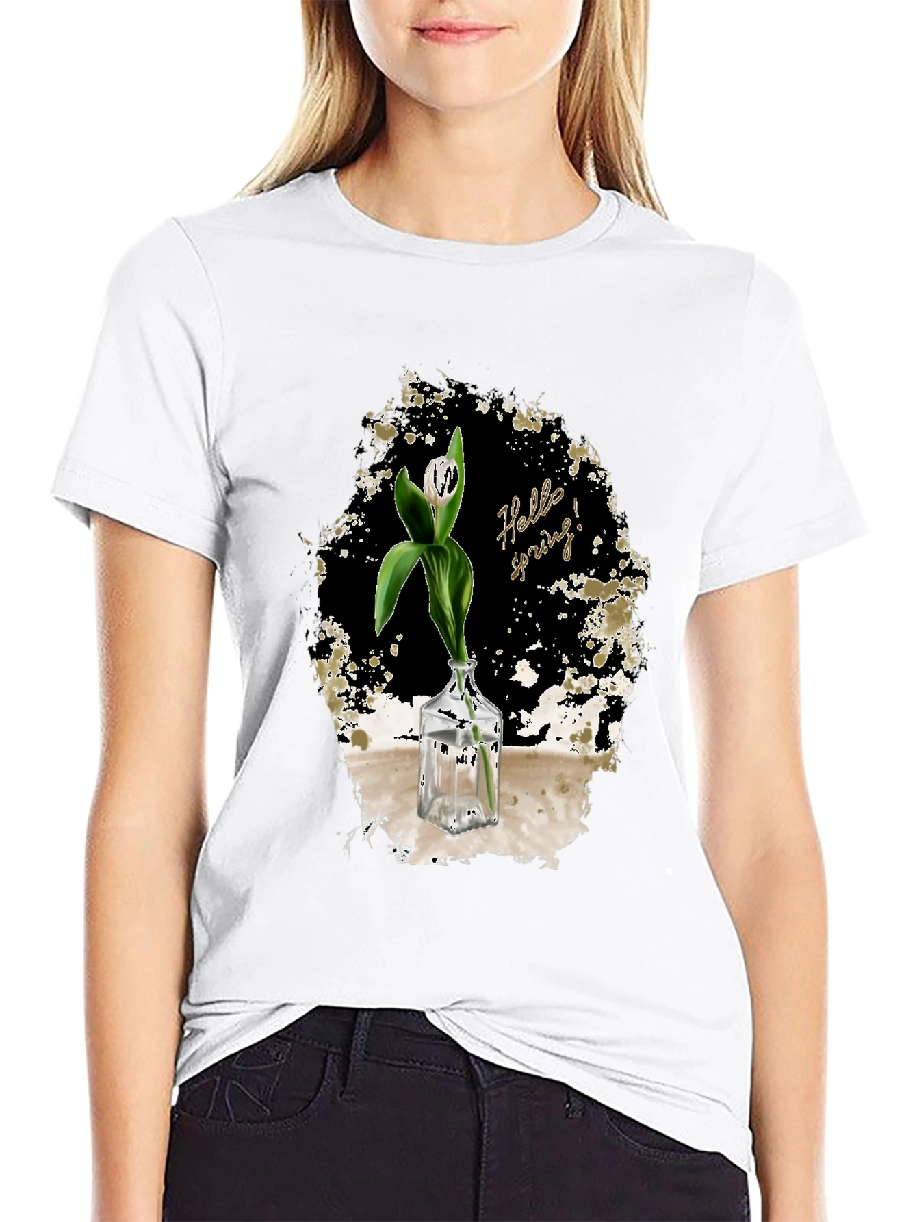 Hello Spring Floral T-Shirt