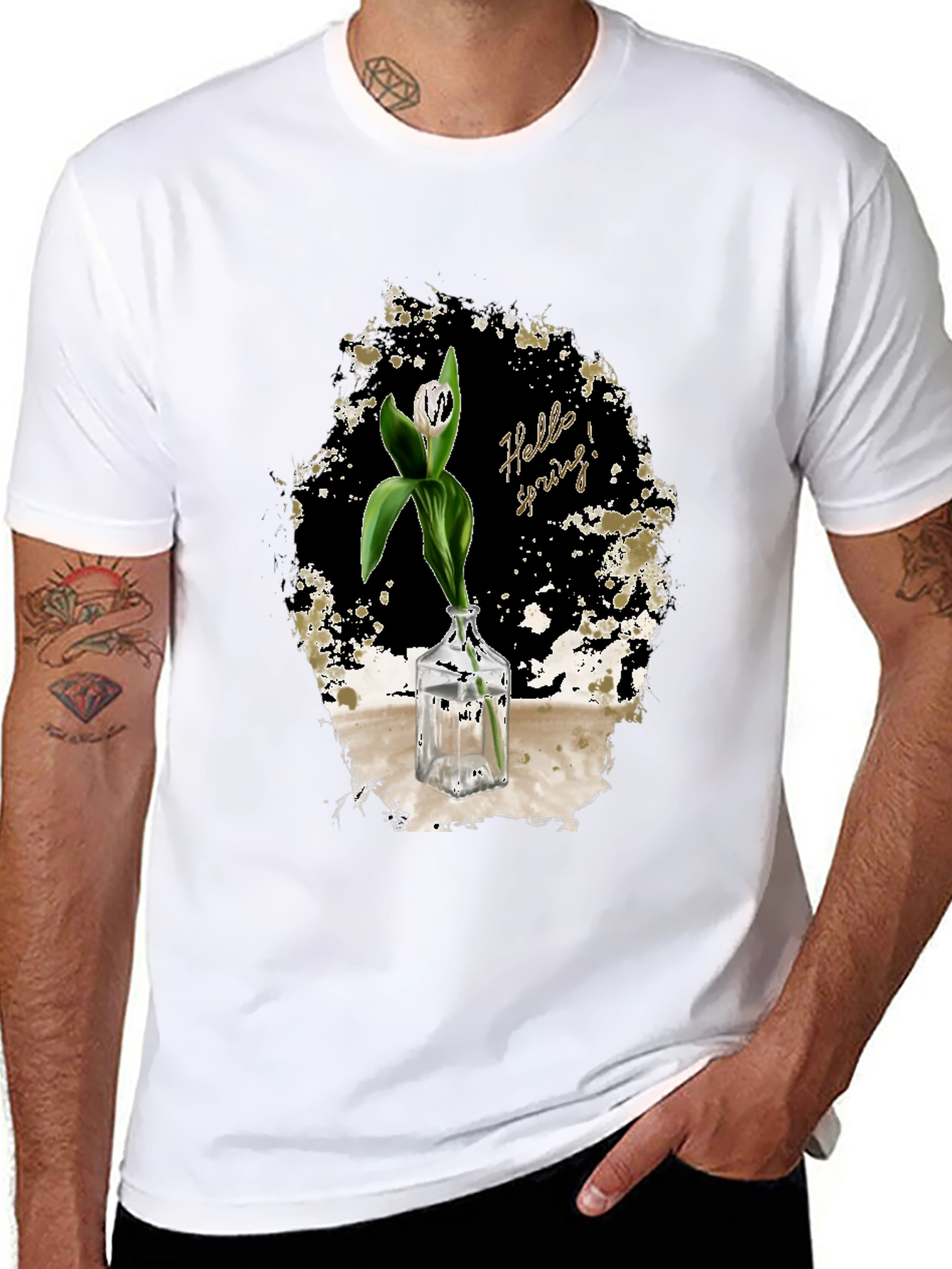 Hello Spring Floral T-Shirt
