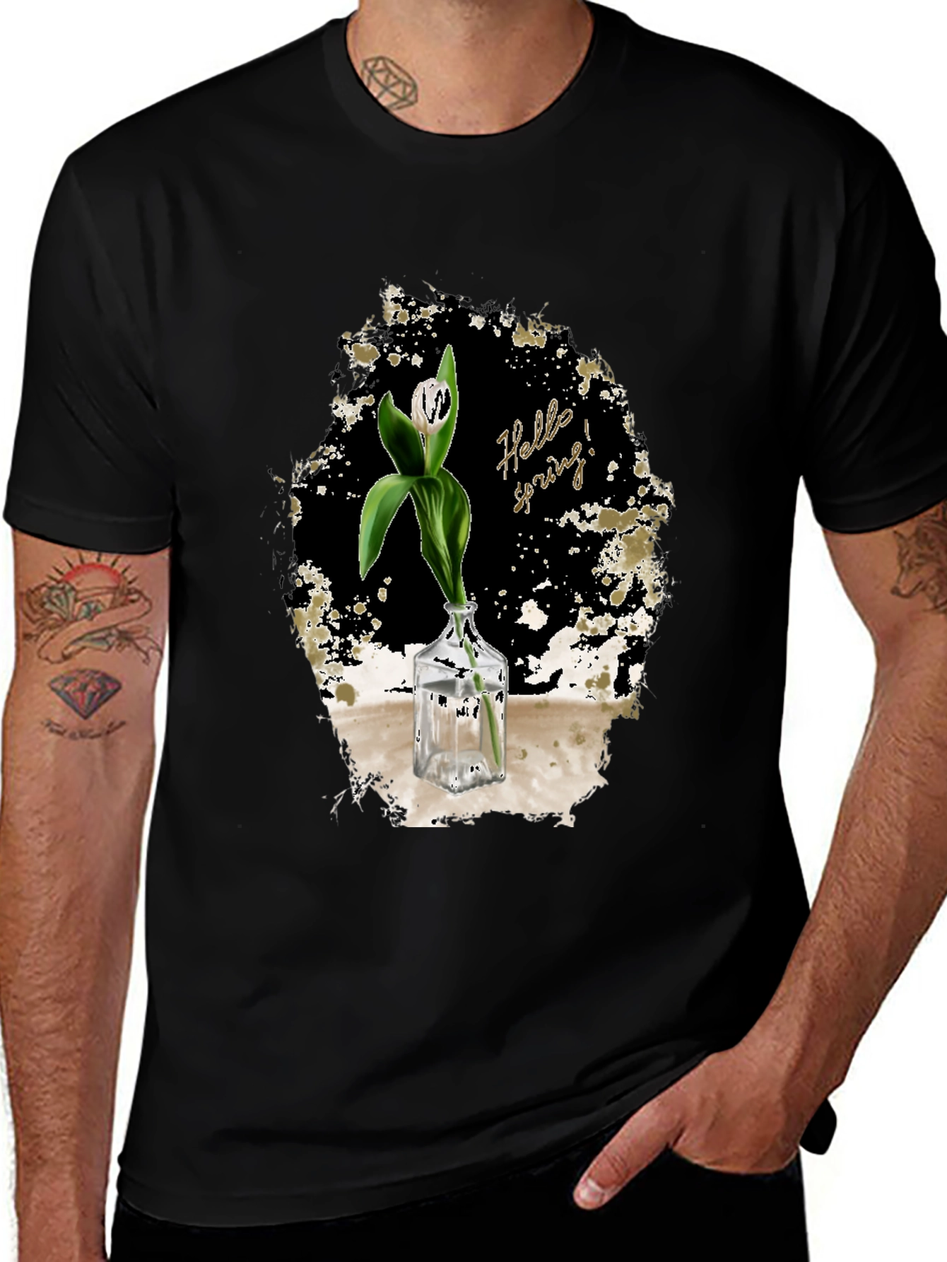Hello Spring Floral T-Shirt