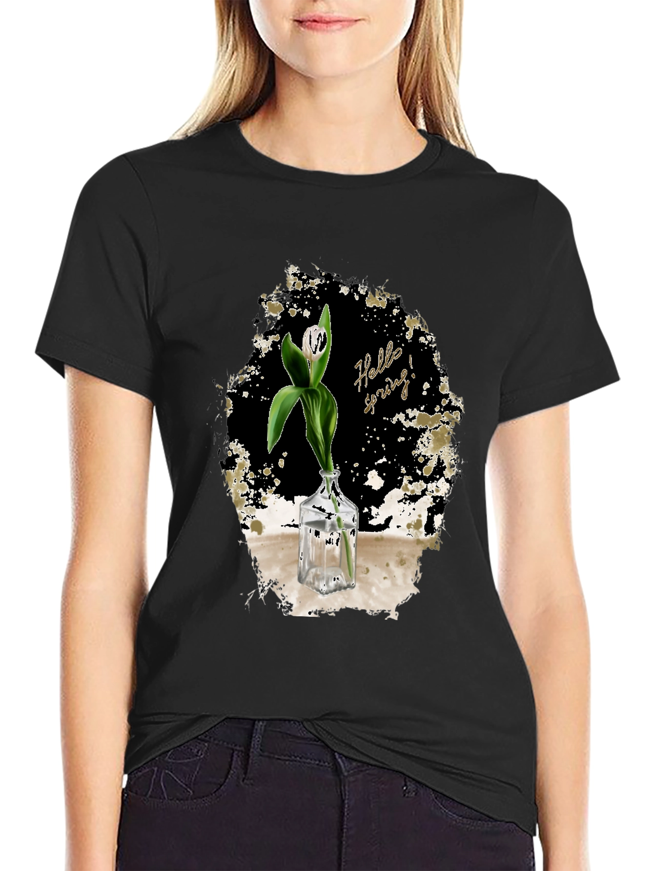 Hello Spring Floral T-Shirt