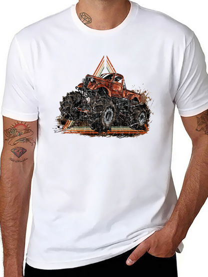 Monster Truck Graphic T-Shirt - Cool Design