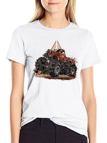 Monster Truck Graphic T-Shirt - Cool Design