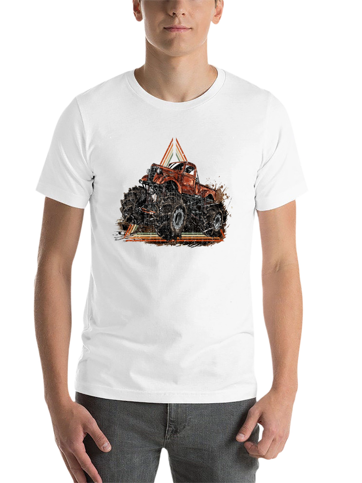 Monster Truck Graphic T-Shirt - Cool Design
