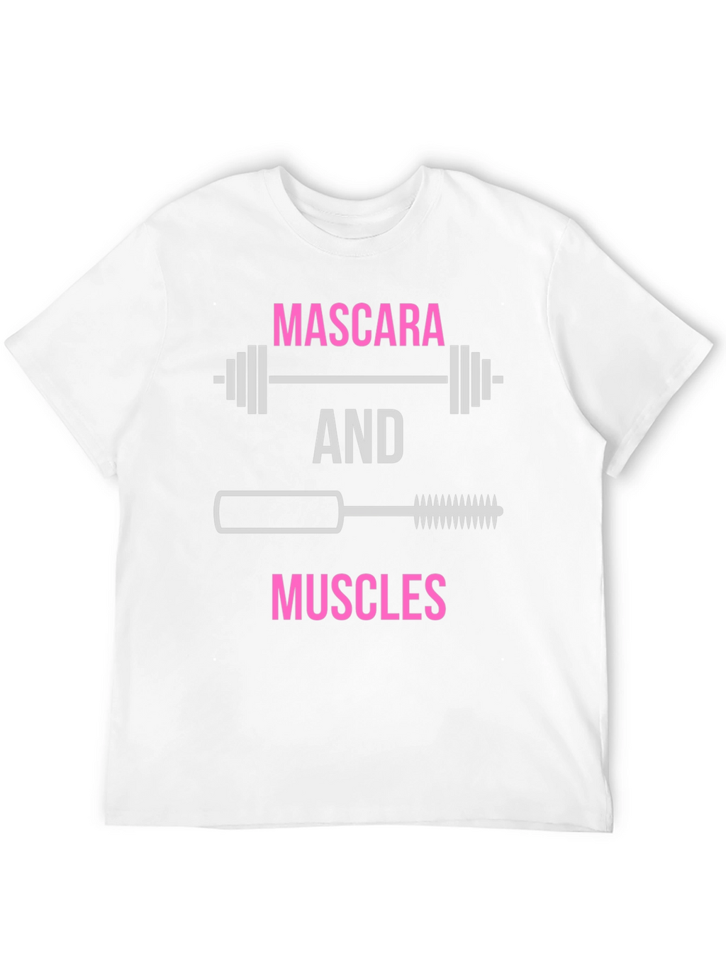 Mascara & Muscles Graphic T-Shirt