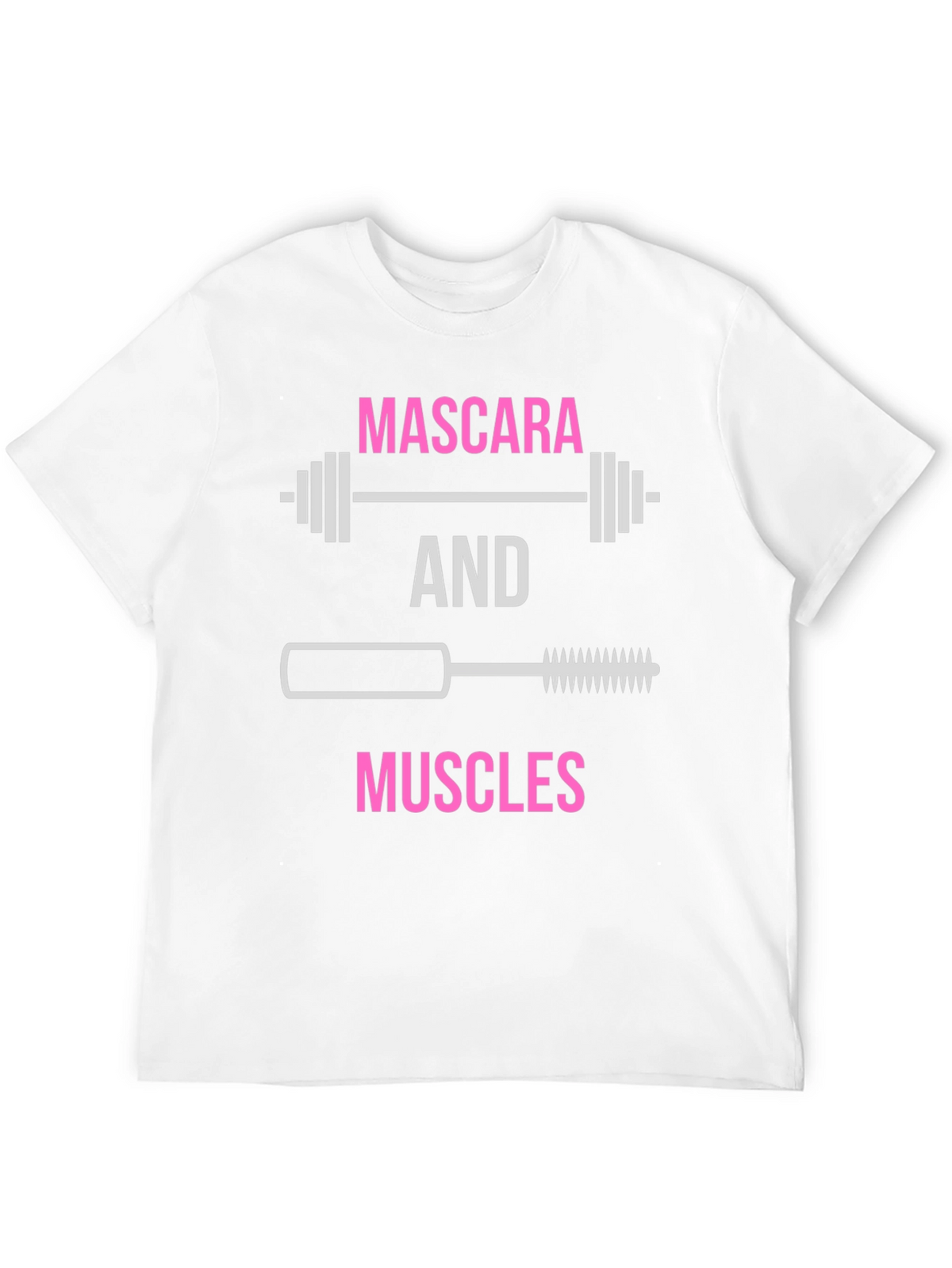 Mascara & Muscles Graphic T-Shirt