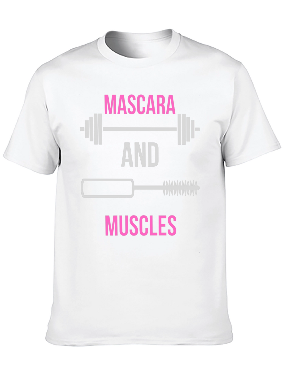 Mascara & Muscles Graphic T-Shirt