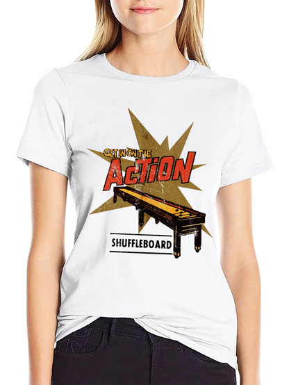 Shuffleboard Action T-Shirt