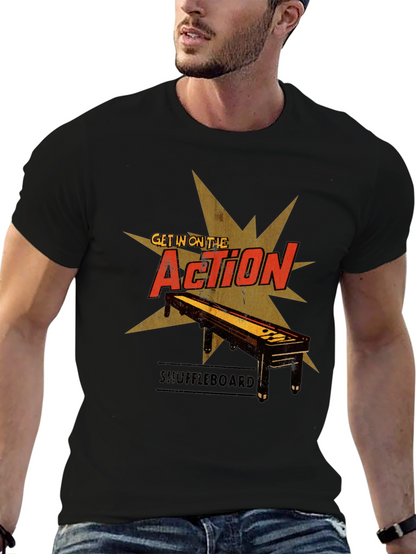 Shuffleboard Action T-Shirt