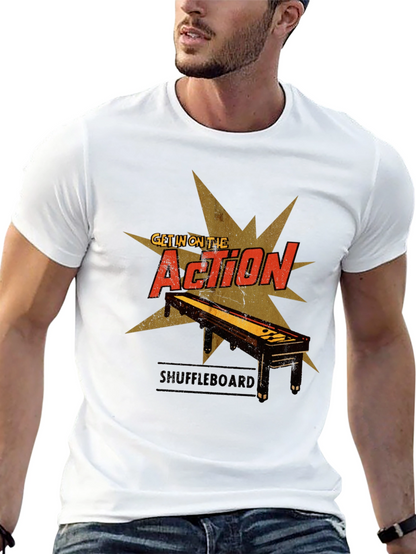 Shuffleboard Action T-Shirt