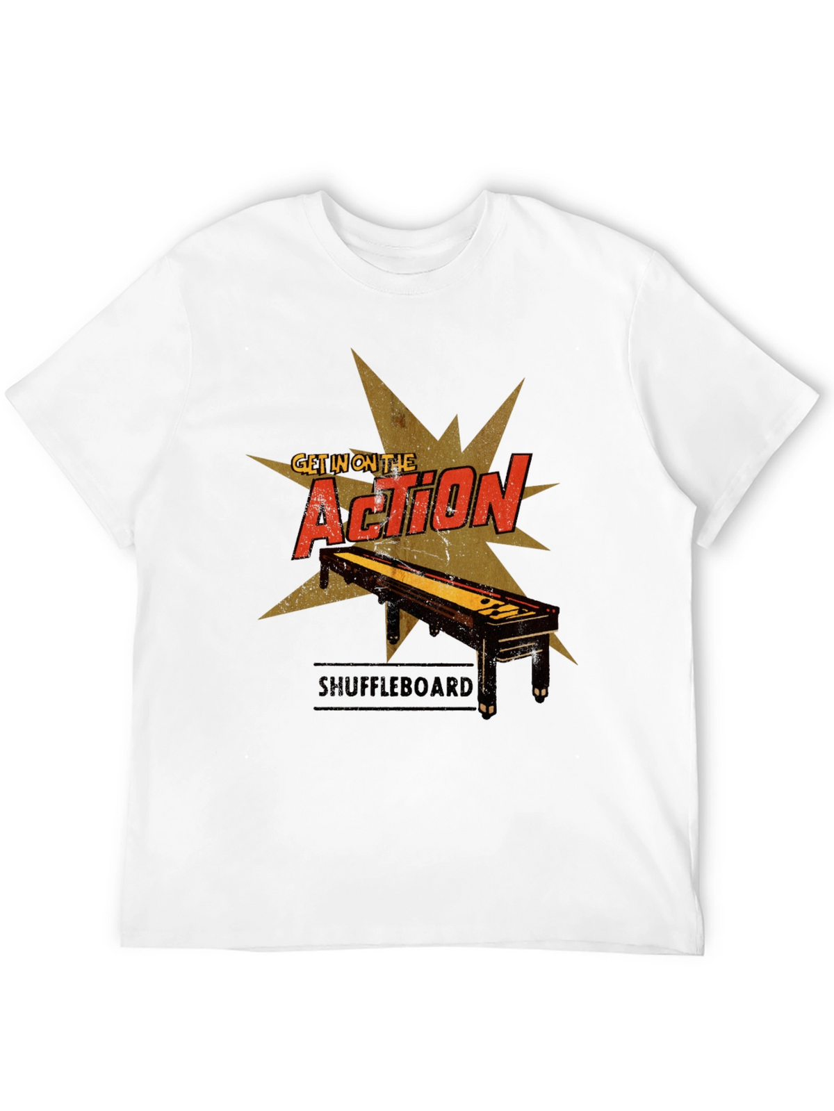 Shuffleboard Action T-Shirt