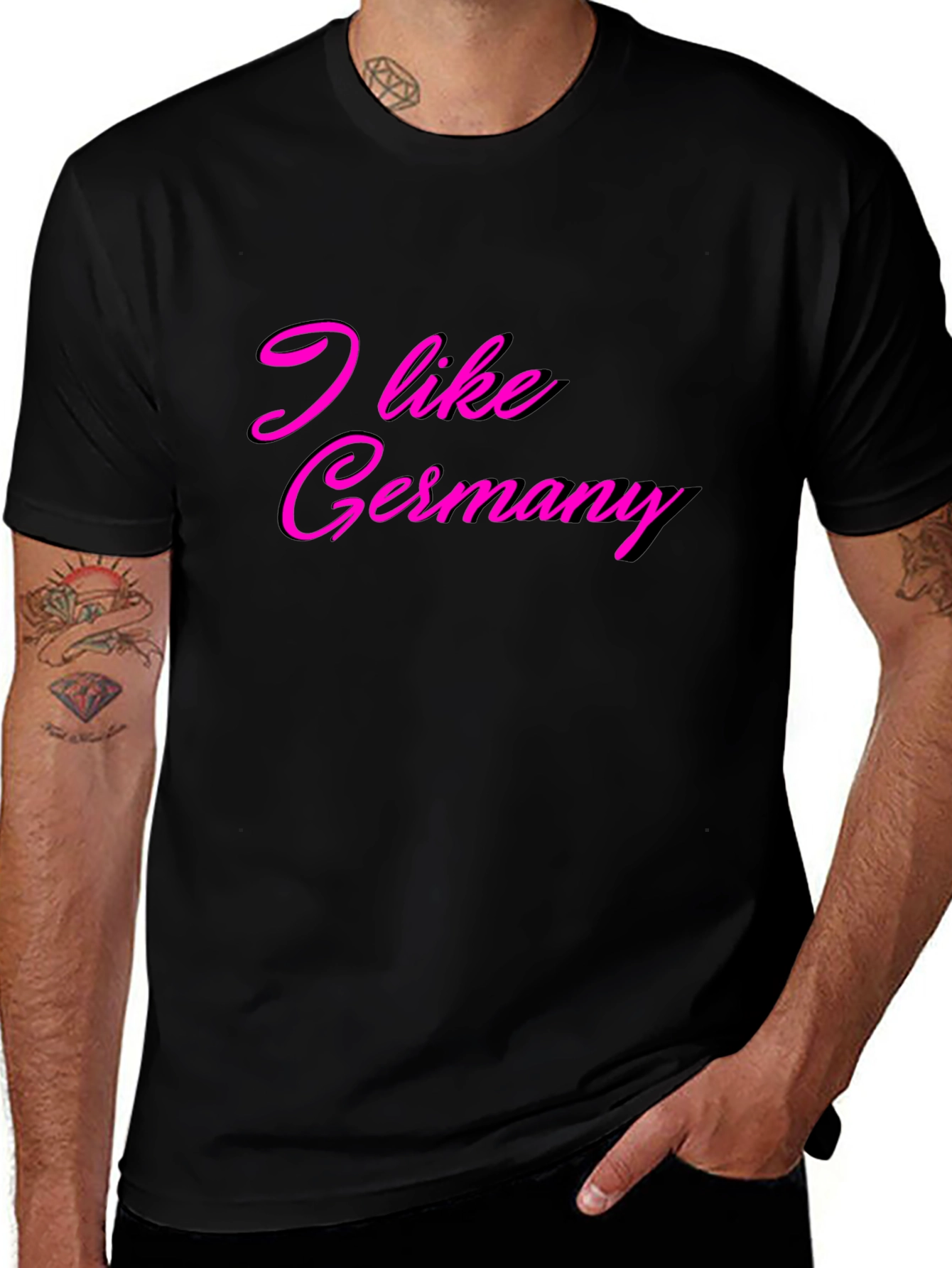 I Like Germany Graphic T-Shirt - Soft Cotton Tee