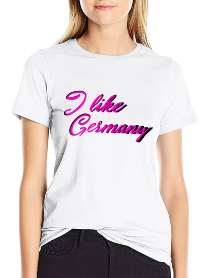 I Like Germany Graphic T-Shirt - Soft Cotton Tee